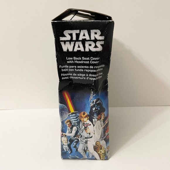 Star Wars Darth Vader Low Back Seat Cover with Headrest Cover - Picture 6 of 14